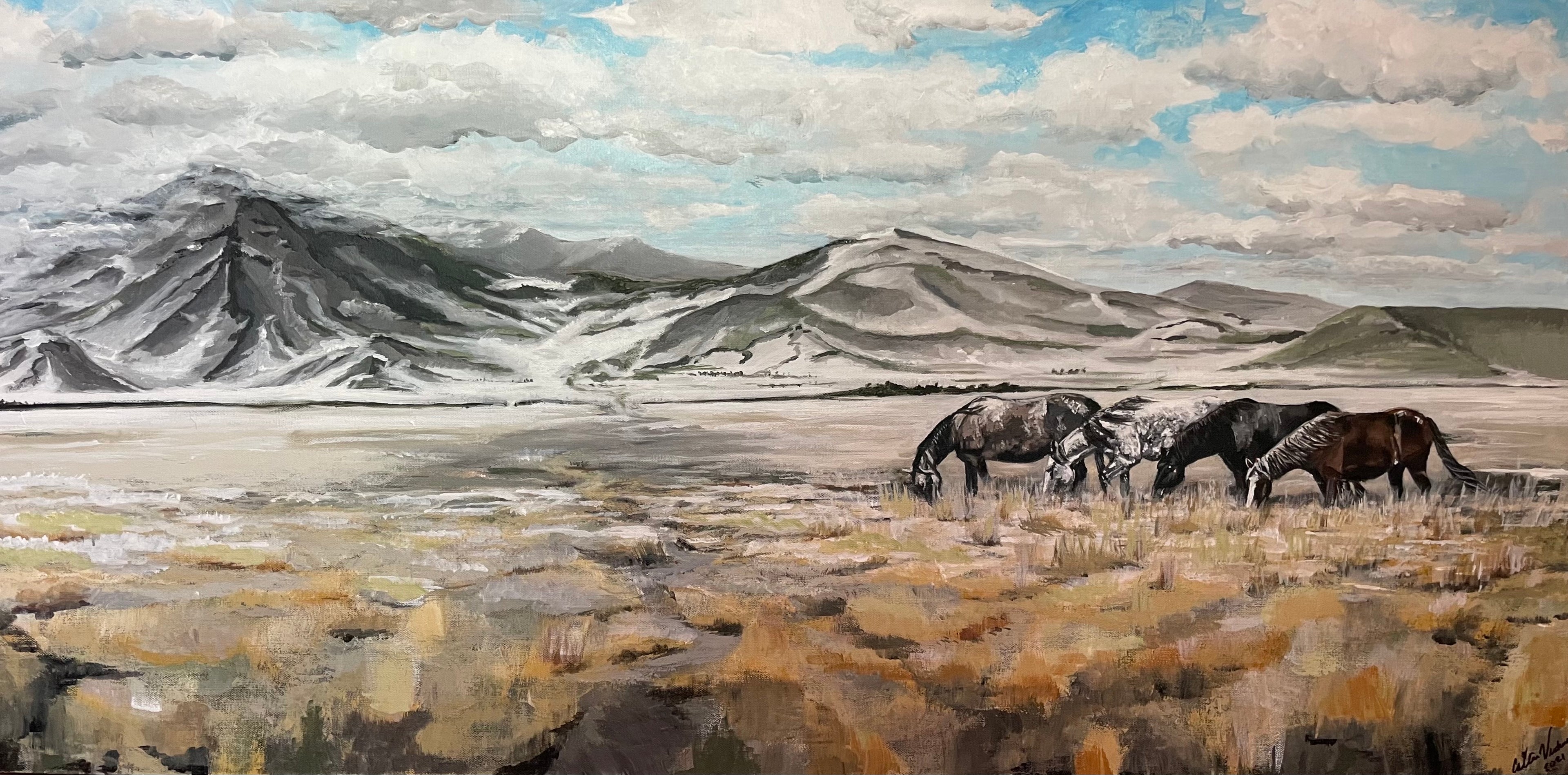 "Four Amigos" Print on Archival Fine Art Paper